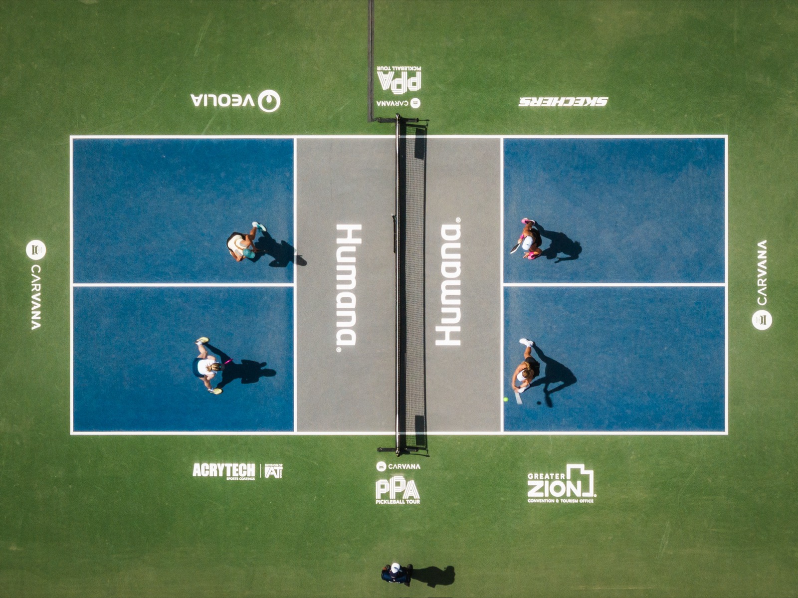 Drone Photography of Court