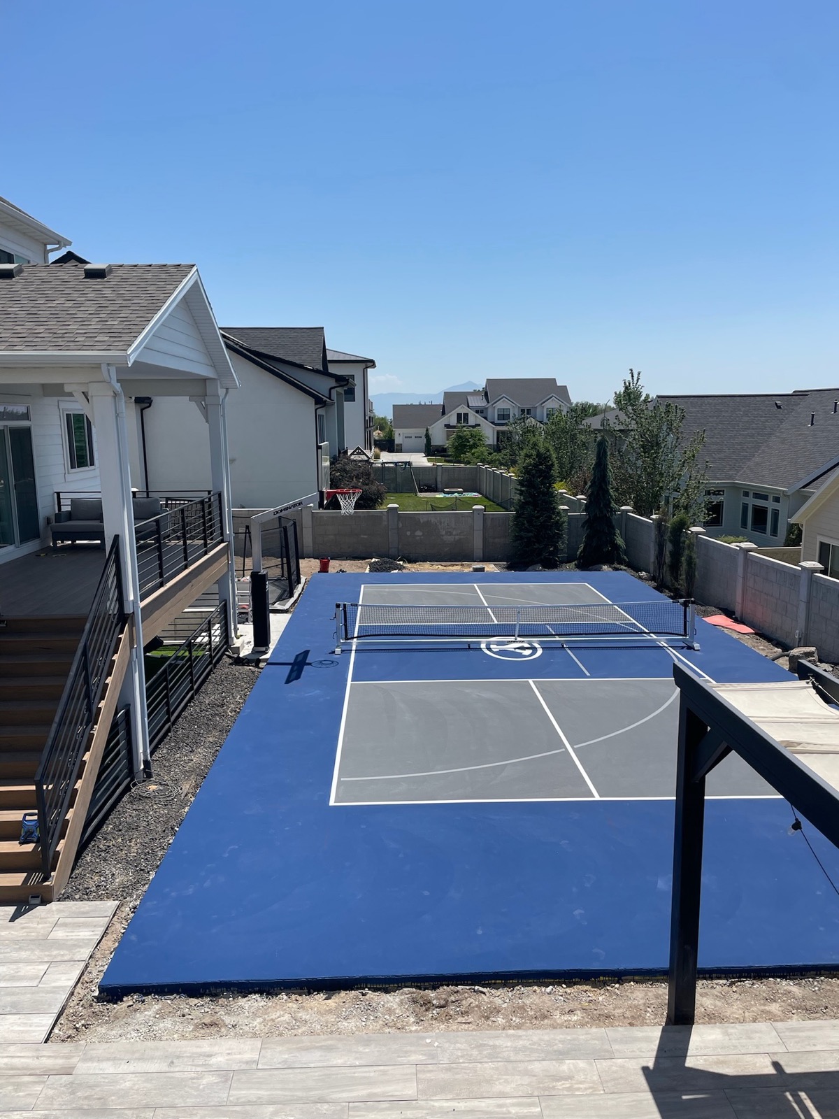 Completed Court Installation