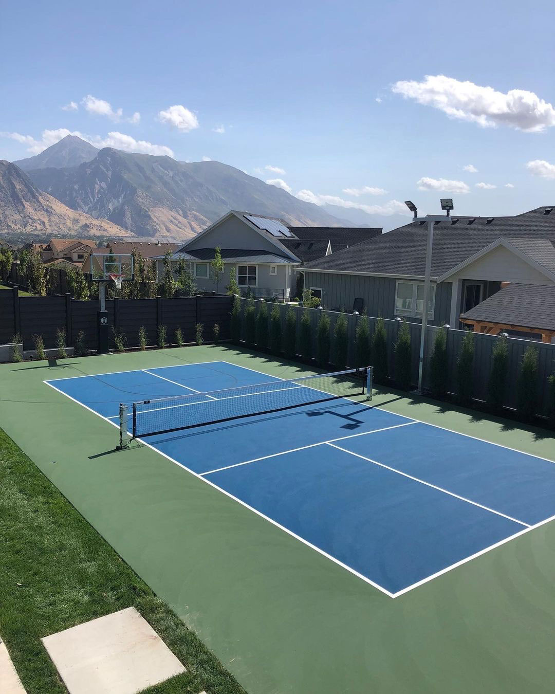 Backyard Pickleball Court