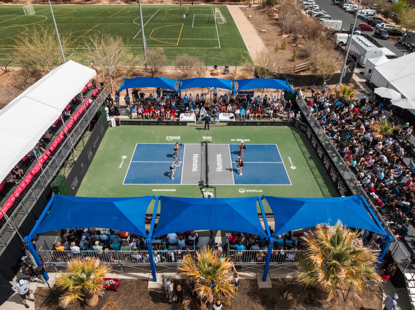 Aerial Court Photography