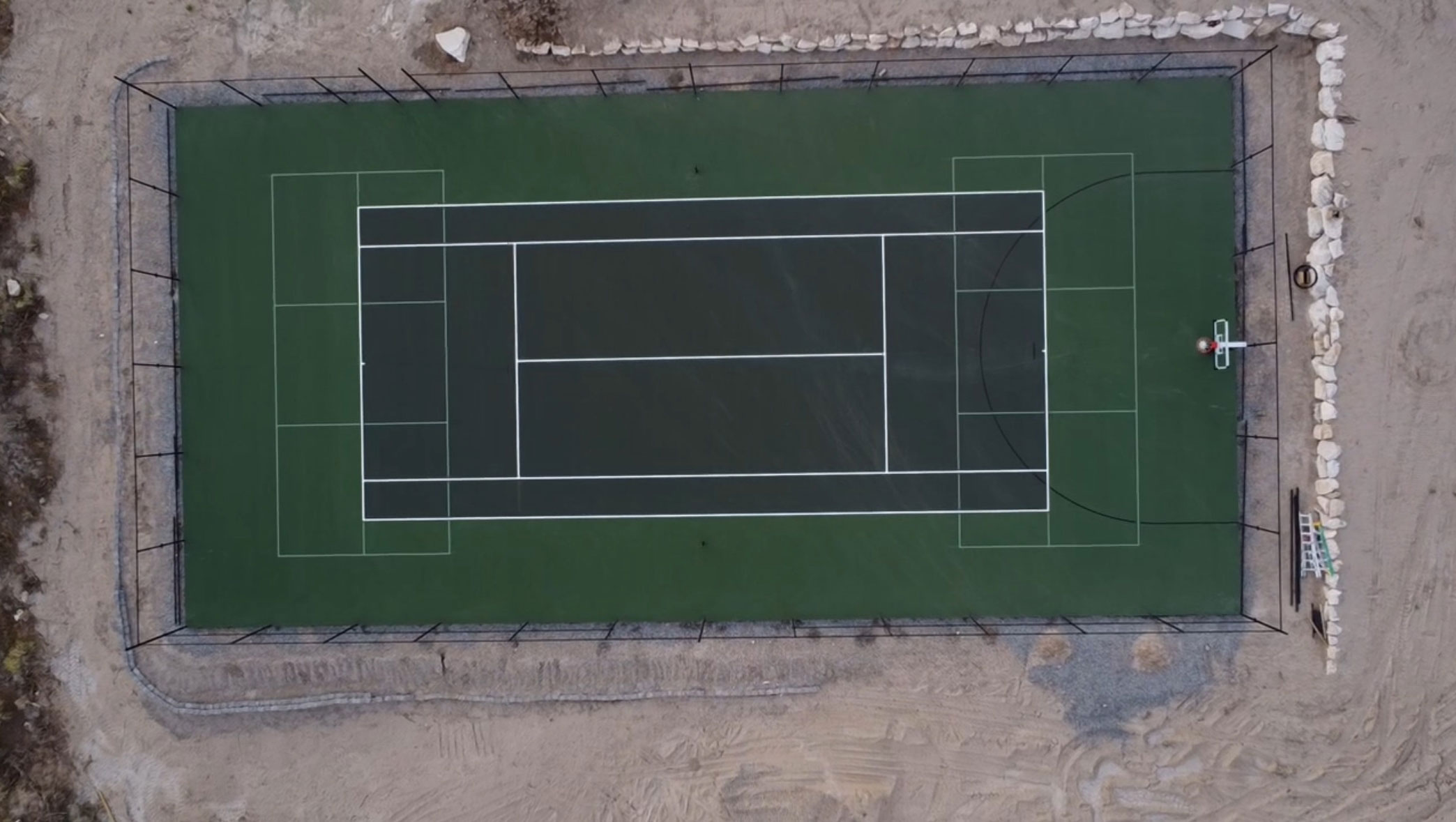 Tennis Court Pickleball Basketball Multi-Sport