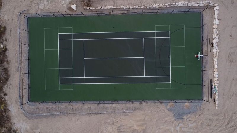 Tennis Court Pickleball Basketball Multi-Sport