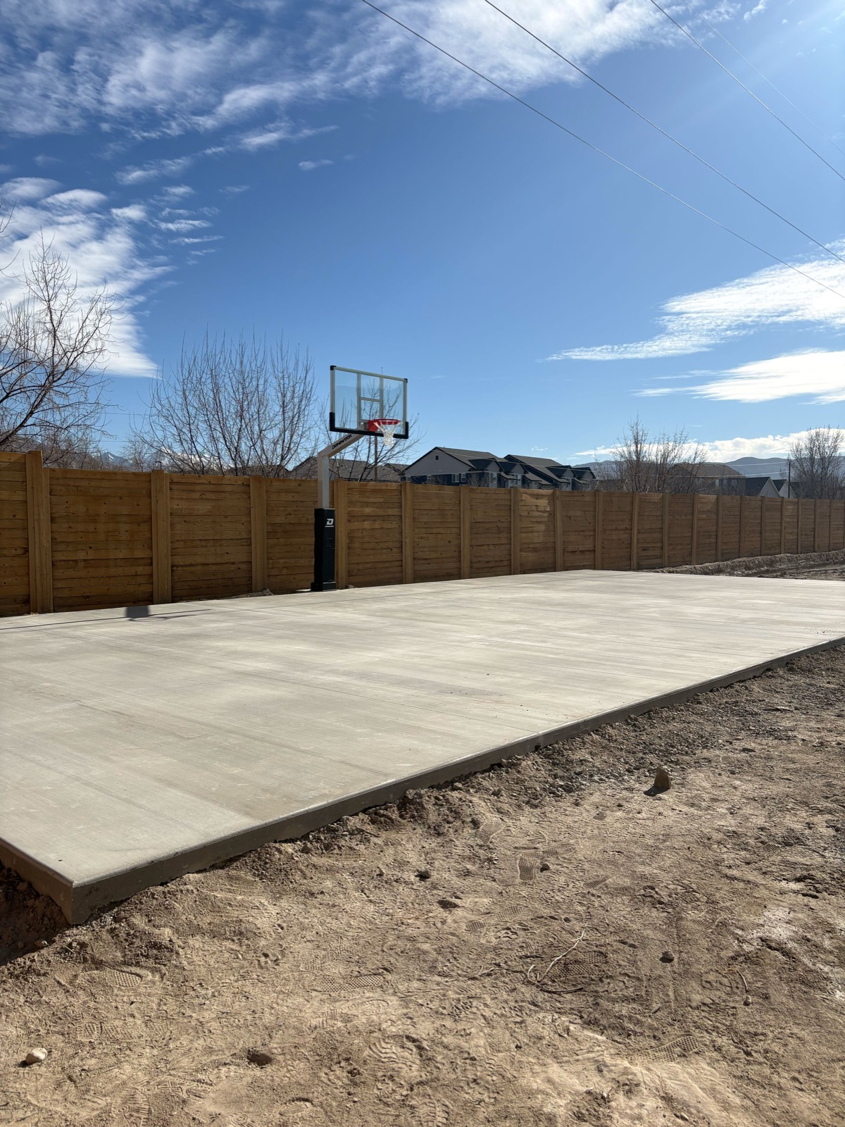 Rebar Grid Installation for Sport Court Foundation